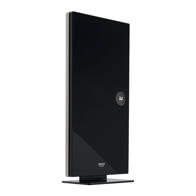 Sharp BD-HP90U User manual