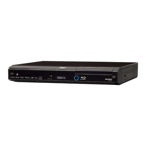 Sharp BDHP210U - Blu-ray Disc Player User manual