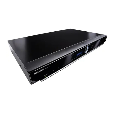 Sharp BD-HP17U - AQUOS 1080p Blu-ray DiscTM Player User manual
