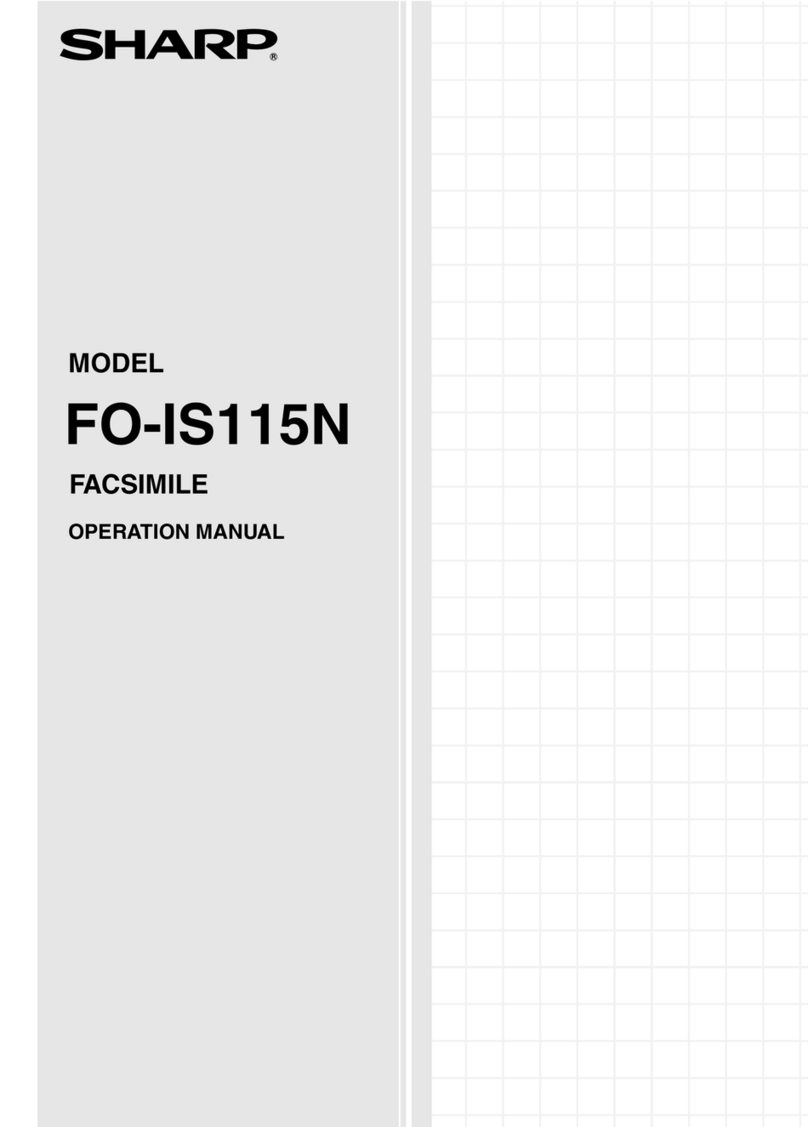Sharp FO-IS115N User manual