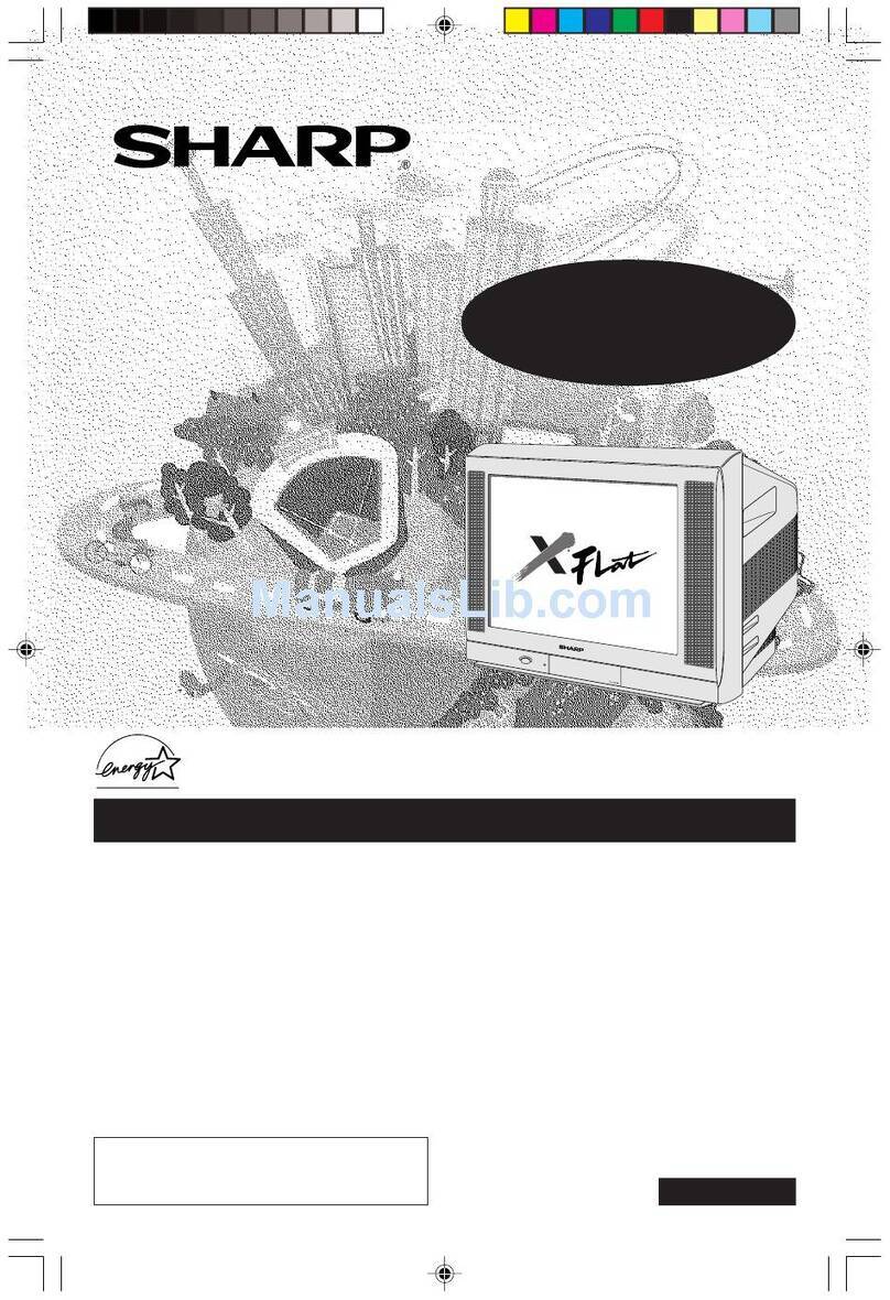 Sharp 20F630 User manual Sharp 20F630 User manual