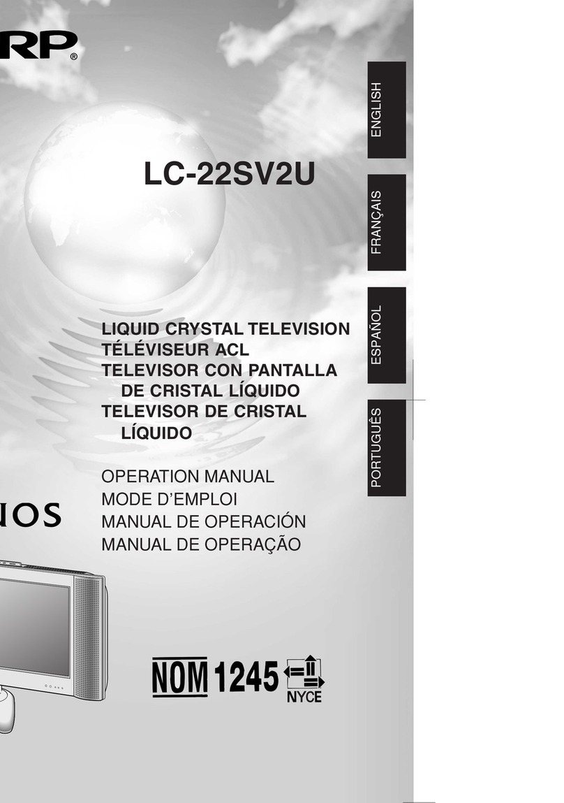 Sharp Aquos LC 22SV2U User manual