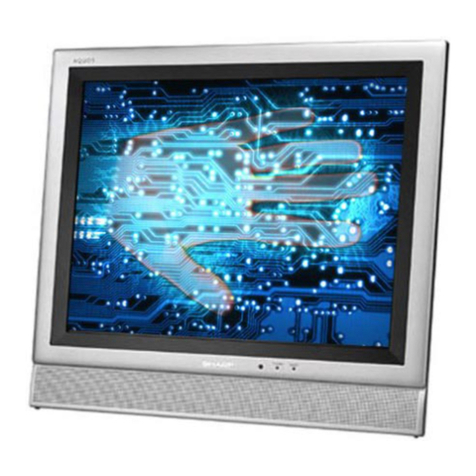 Sharp Aquos LC 20E1U User manual