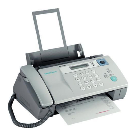 Sharp UX-B30 User manual