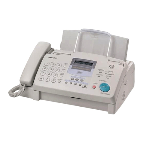Sharp UX-355L User manual