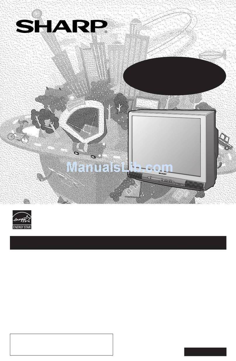 Sharp 27F540 User manual