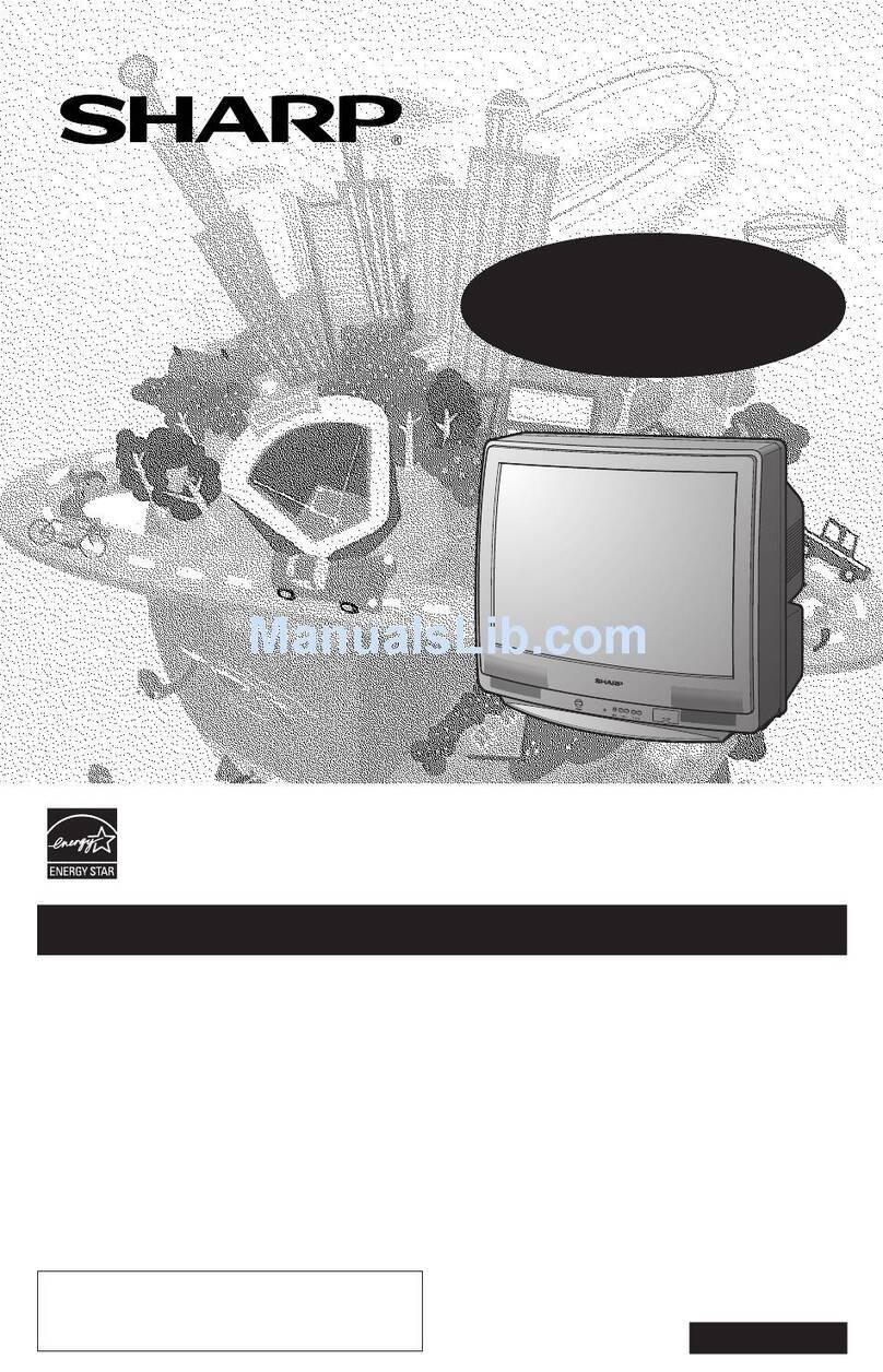 Sharp 27C540 User manual Sharp 27C540 User manual