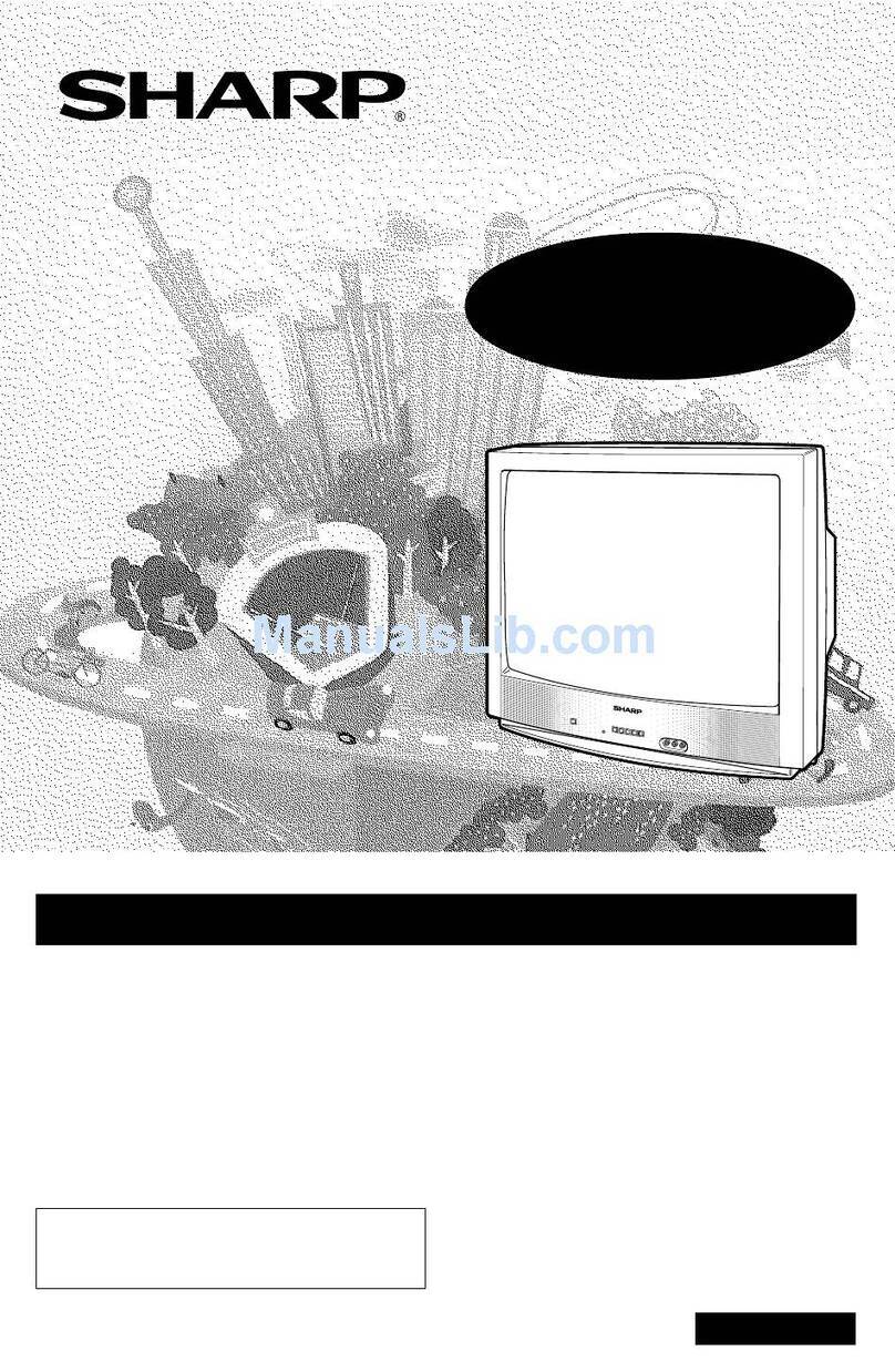 Sharp 25C340 User manual Sharp 25C340 User manual