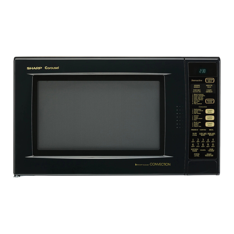 Sharp Carousel R-930AK User manual
