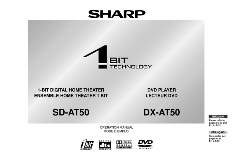 Sharp DX-AT50 User manual