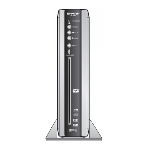 Sharp DV-MX1U User manual Sharp DV-MX1U User manual