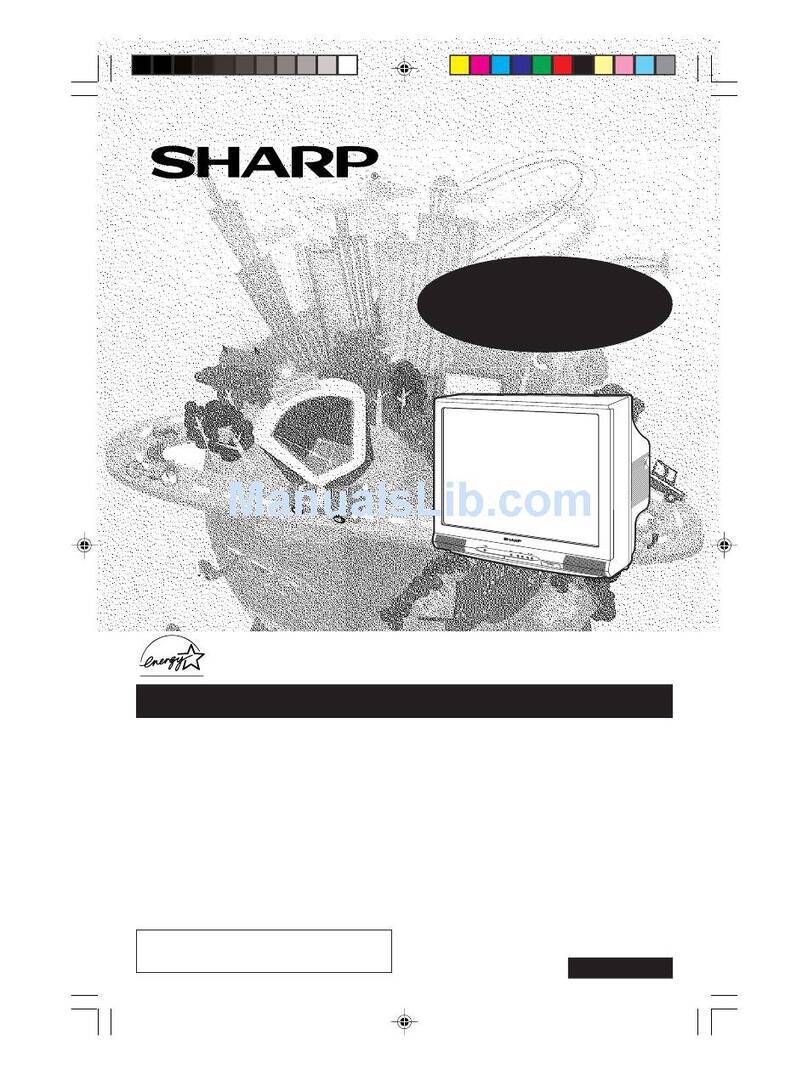 Sharp 36F630 User manual