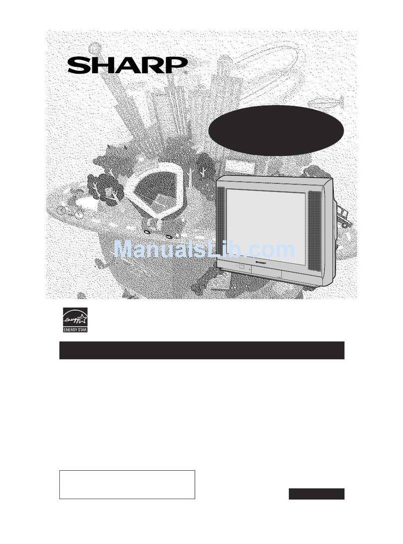 Sharp 32C540 User manual Sharp 32C540 User manual