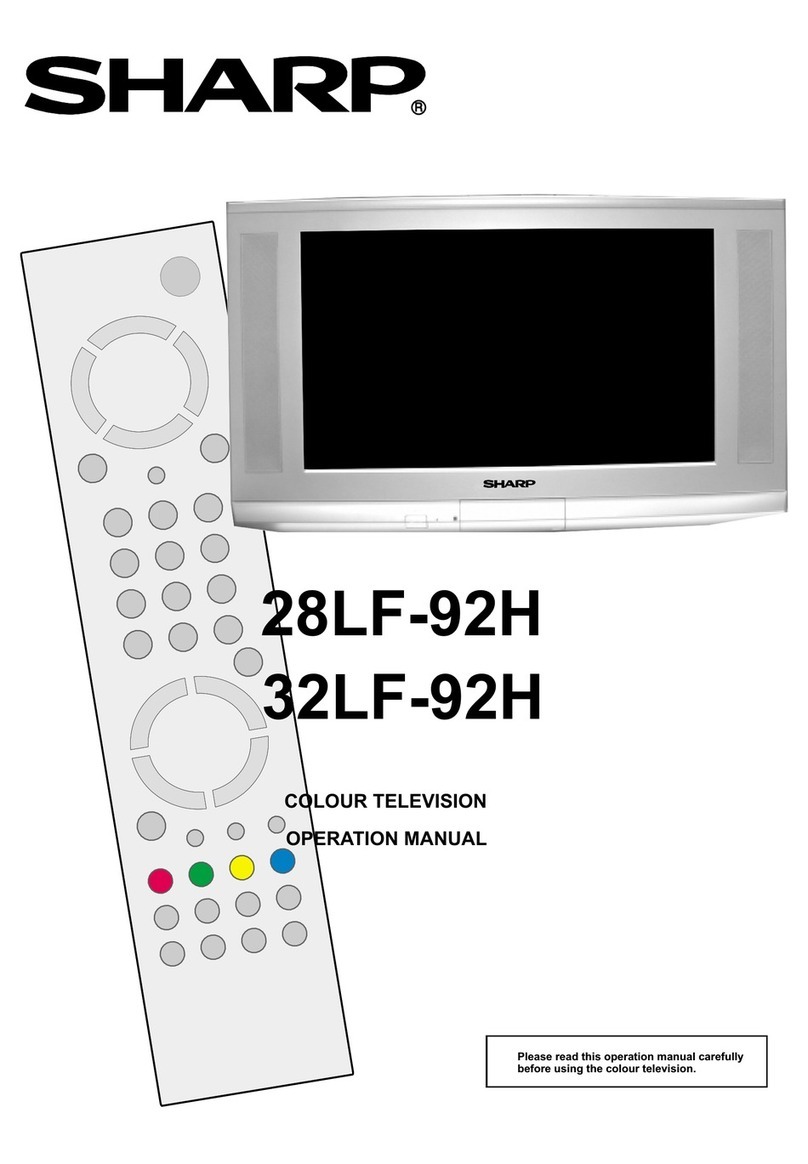 Sharp 28LF-92H User manual Sharp 28LF-92H User manual