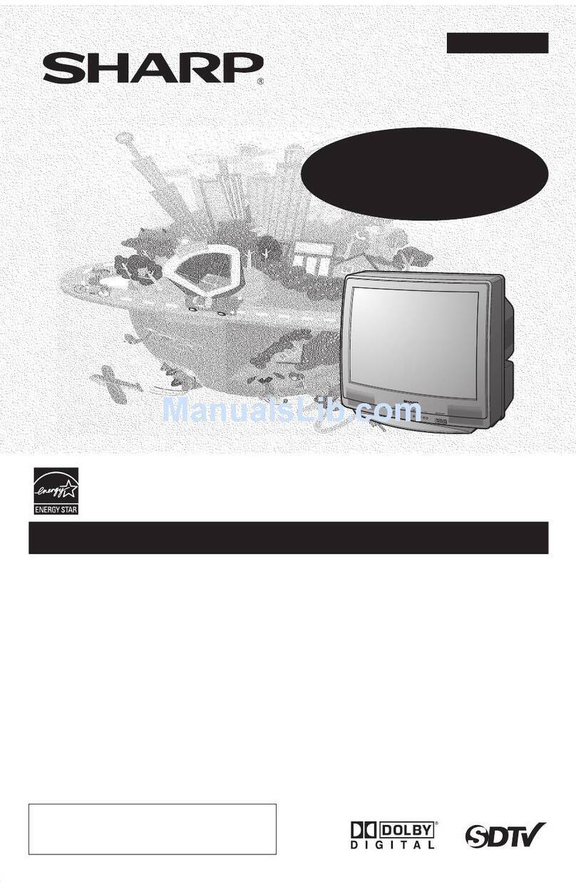 Sharp 27SC260 User manual