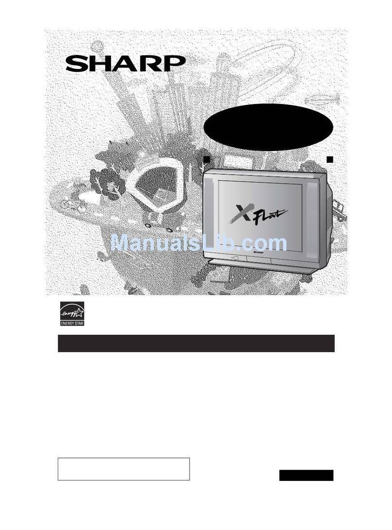 Sharp 27F541 XFlat User manual Sharp 27F541 XFlat User manual