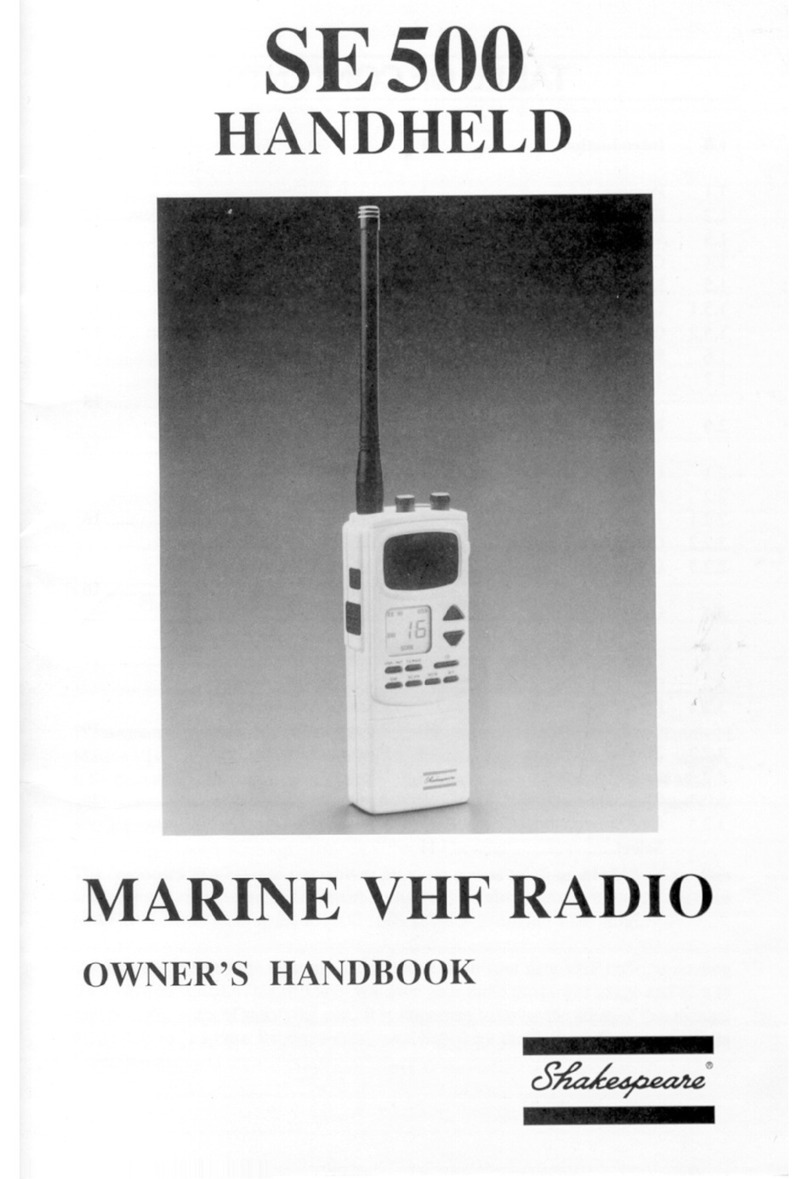 Shakespeare Electronic SE500 Owner's handbook