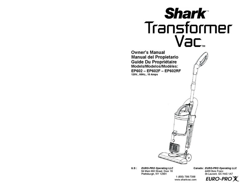 Shark EP602 User manual