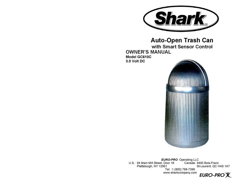 Shark GC610C owner's manual