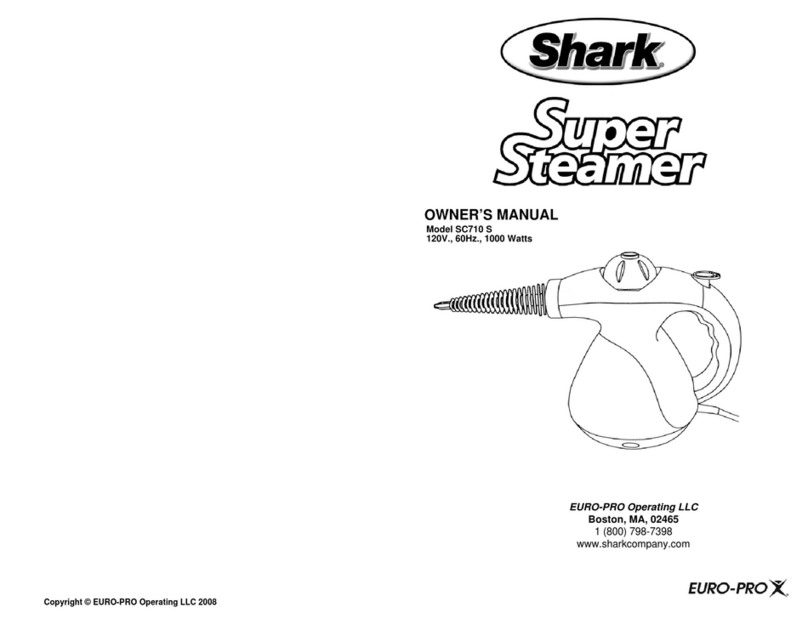 Shark SUPER STEAMER SC710 S User manual
