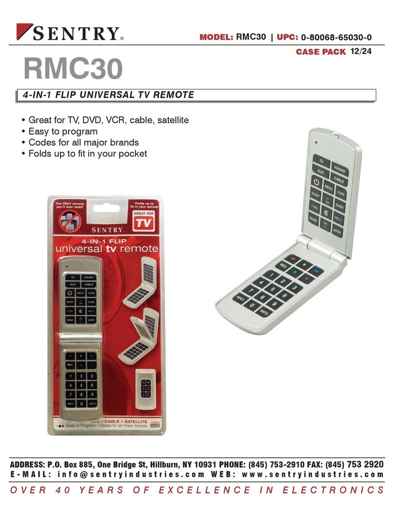 Sentry 0-80068-65030-0 brochure