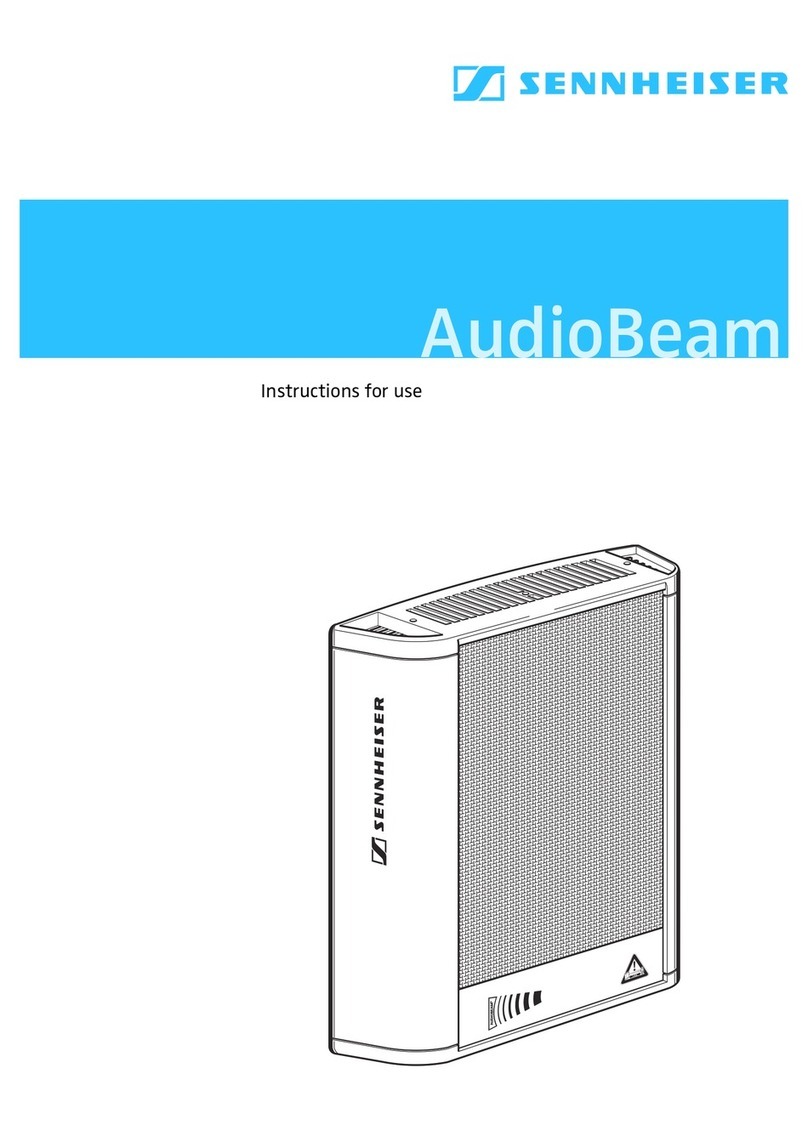 Sennheiser Work Light Instructions for use