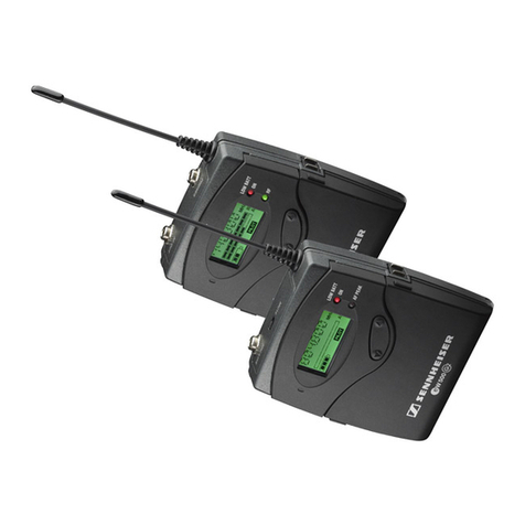 Sennheiser EK 500 G2 User manual