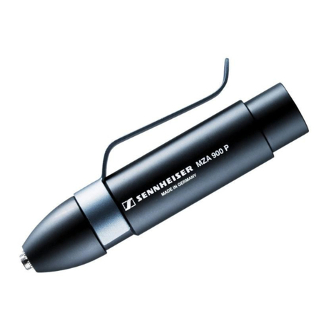Sennheiser MZA 900 P Instructions for use