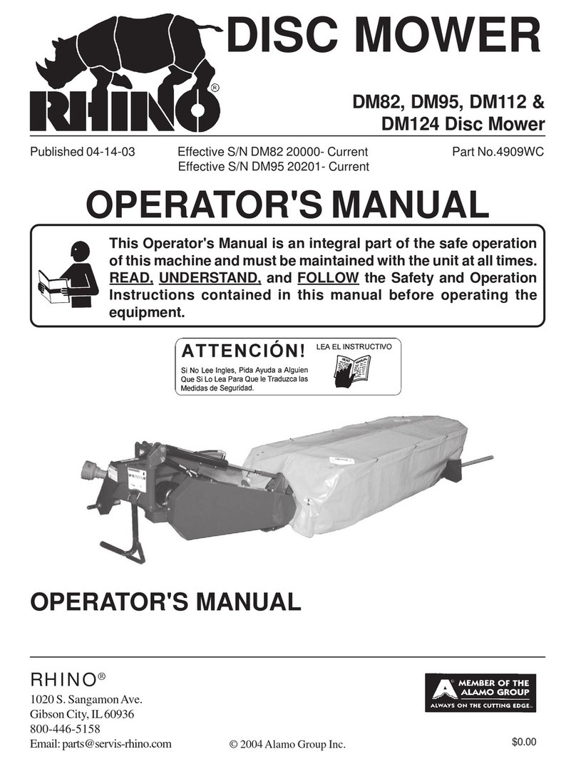 RHINO DM112 User manual