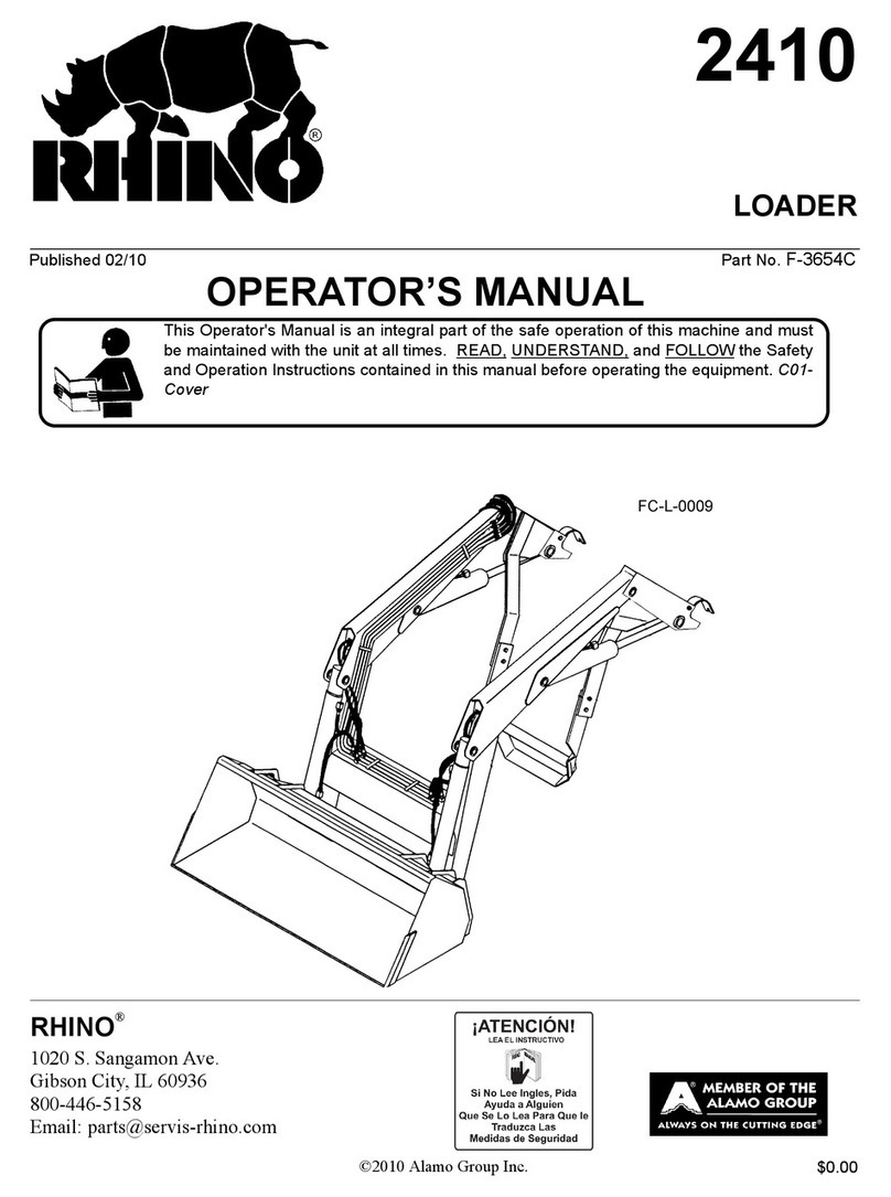 RHINO 2410 User manual