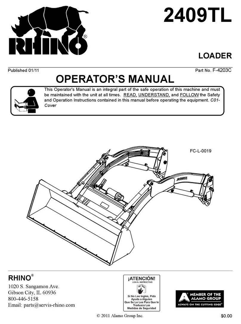 RHINO 2409TL User manual