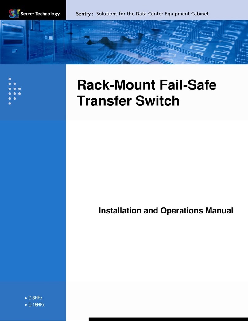 Server Technology C-16HF1-C20 Installation and operation manual