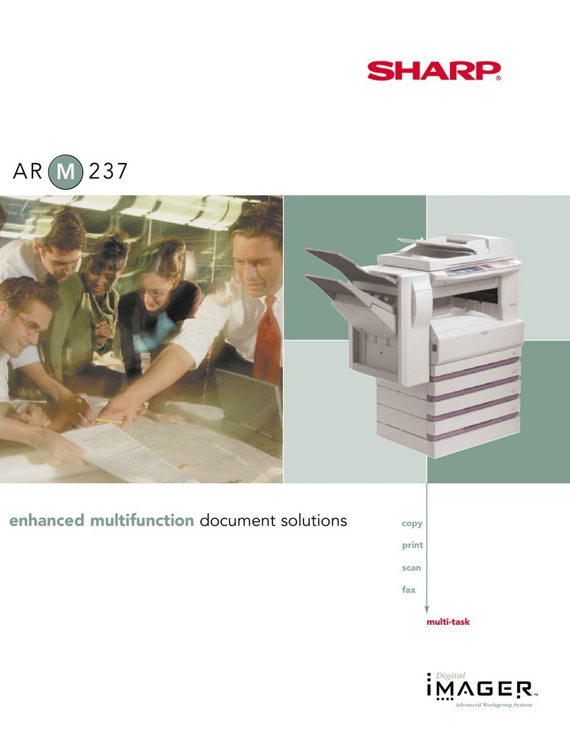 Sharp AR 237M User manual Sharp AR 237M User manual