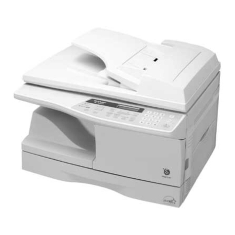 Sharp AL-1655CS User manual