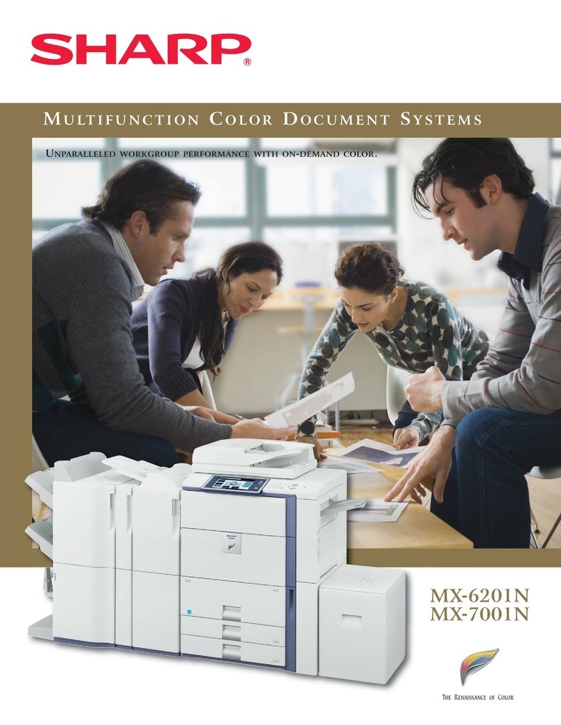 Sharp MX-6201N Series User manual