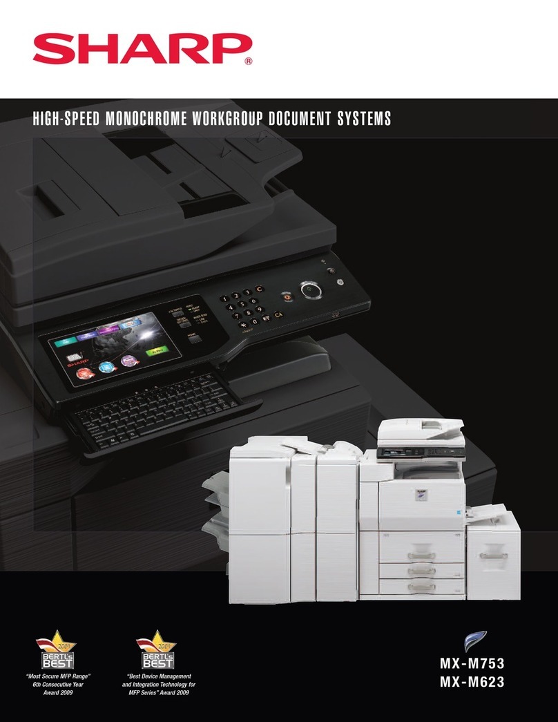 Sharp MFP Series User manual Sharp MFP Series User manual