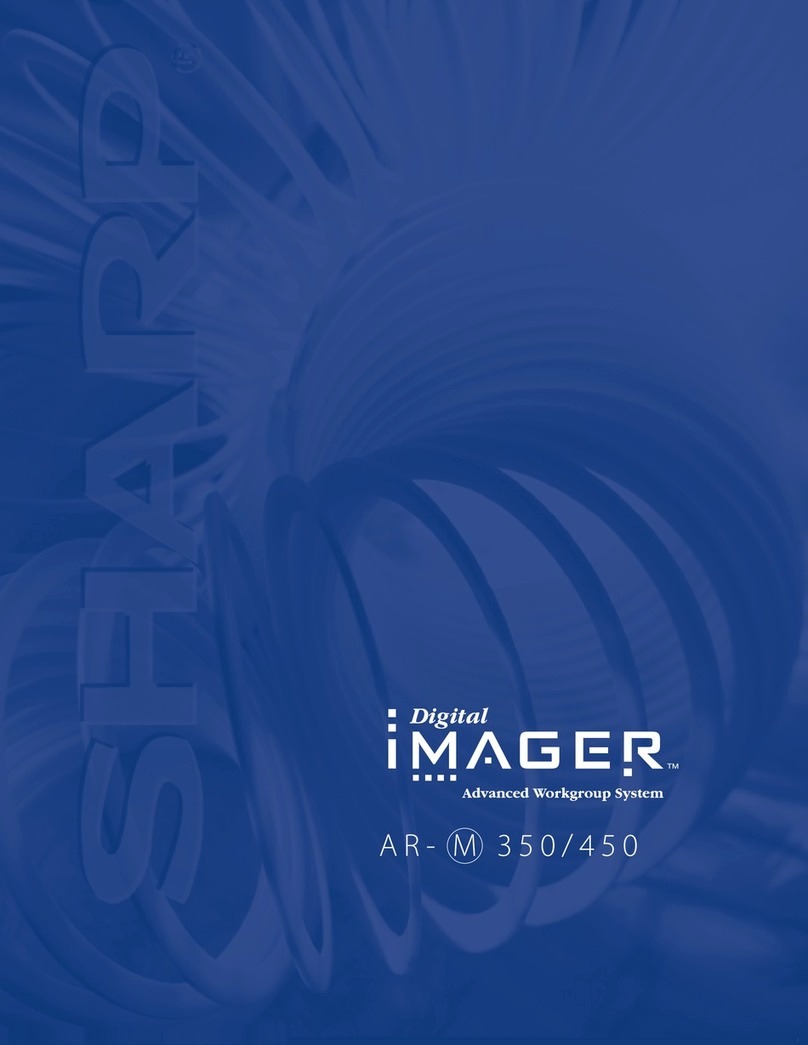 Sharp AR-M350 Imager User manual