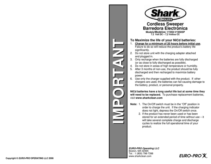 Shark V1950 N User manual