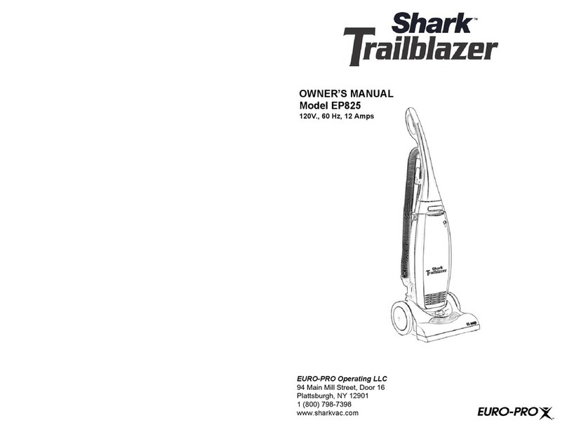 Shark Trailblaizer EP825 User manual