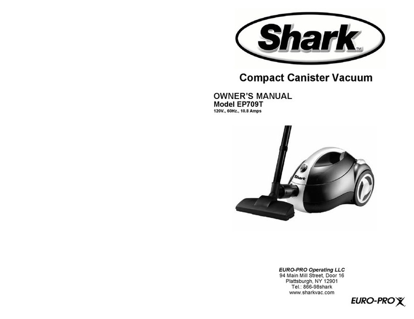 Shark EP709T User manual
