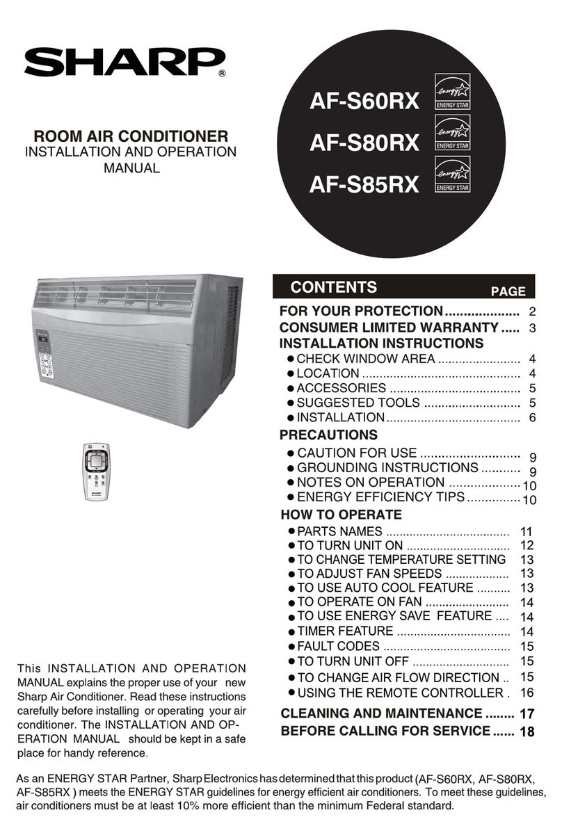 Sharp AF-S60RX User manual
