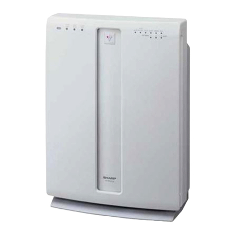 Sharp Plasmacluster FP-P60CX User manual