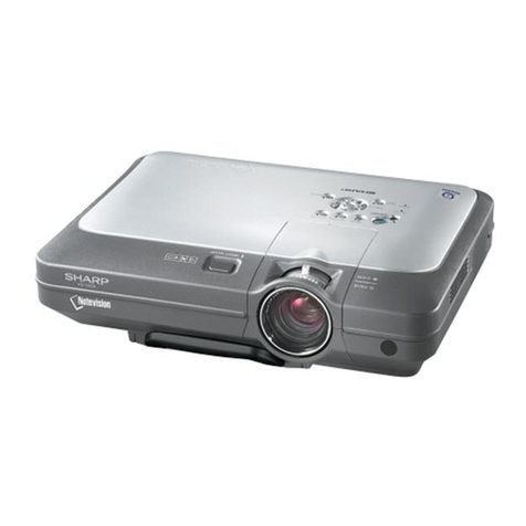 Sharp XG-C55X - Conference Series XGA LCD... User manual