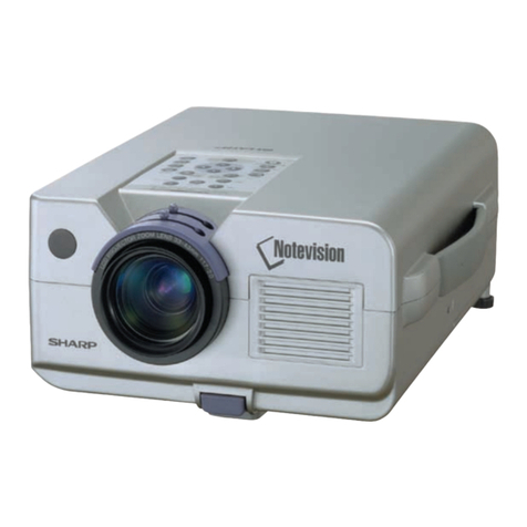 Sharp Notevision XG-C40XU User manual