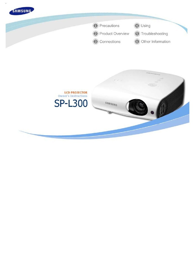 Samsung SP-L300 User manual