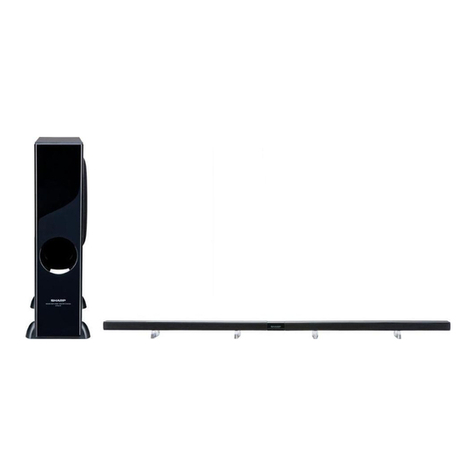 Sharp HT-SL70 User manual Sharp HT-SL70 User manual
