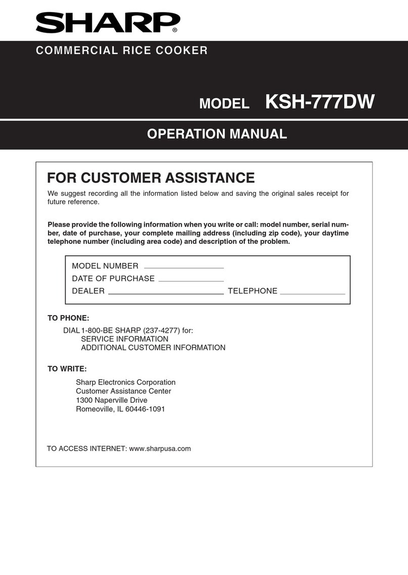 Sharp KS-H777DW User manual Sharp KS-H777DW User manual