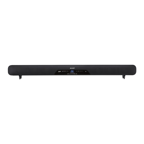 Sharp HT-SB350 User manual