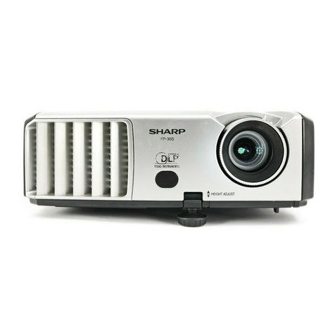 Sharp XR-30X - XGA DLP Projector Operation manual