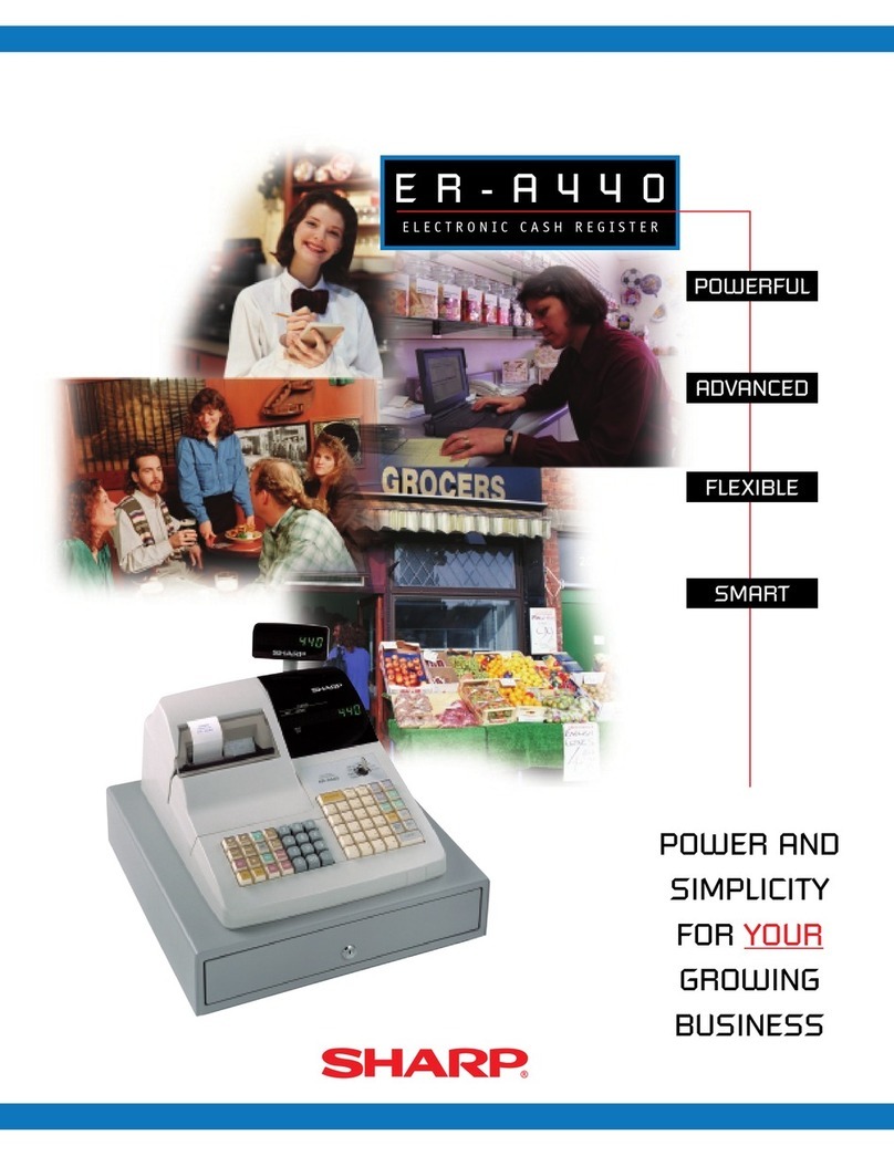 Sharp ER-A440 User manual Sharp ER-A440 User manual